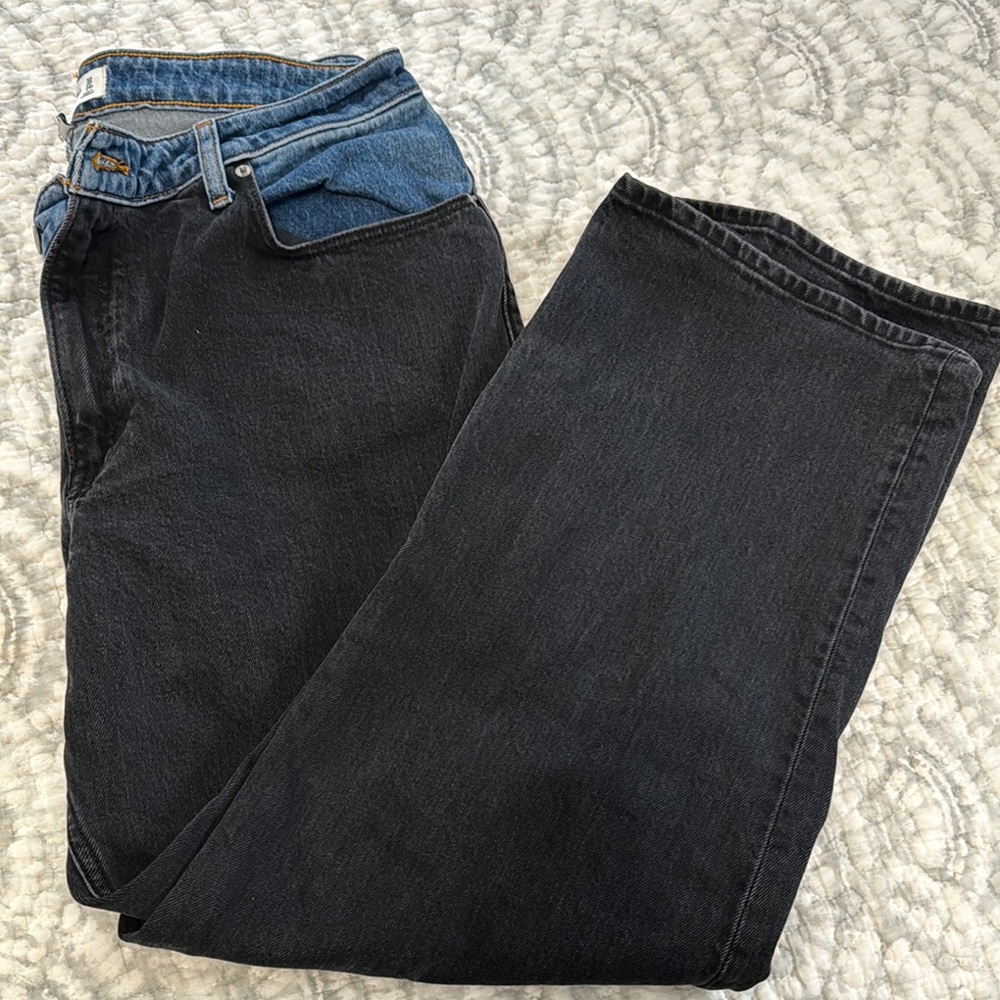 Abercrombie Curve Love 90’s Relaxed Straight Jeans